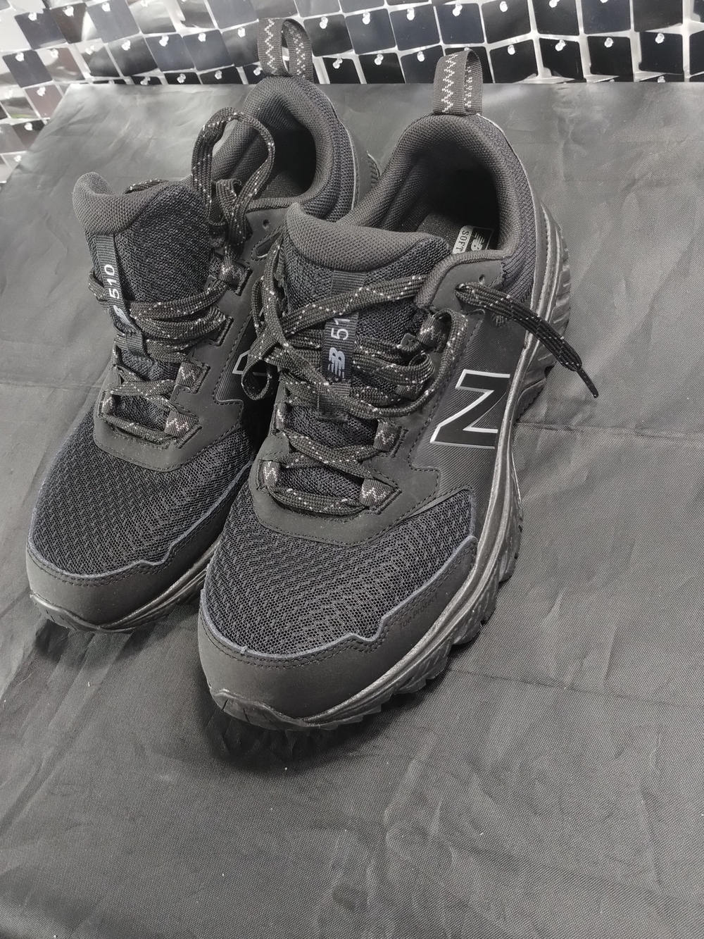 New Balance Men's 510 Black Athletic Shoes